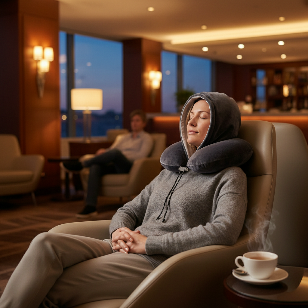 Airport lounge lifestyle